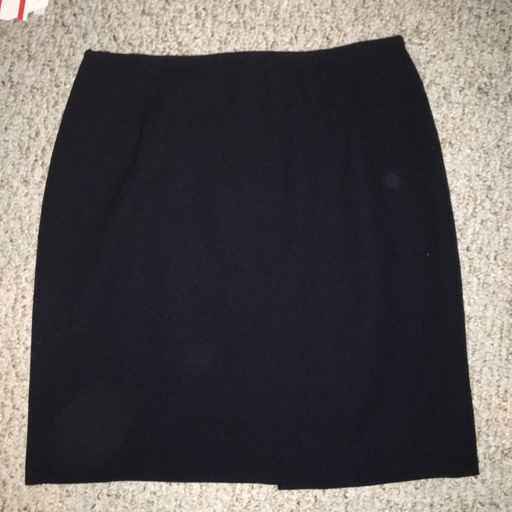Ralph Lauren Black Pencil Skirt Size 14P